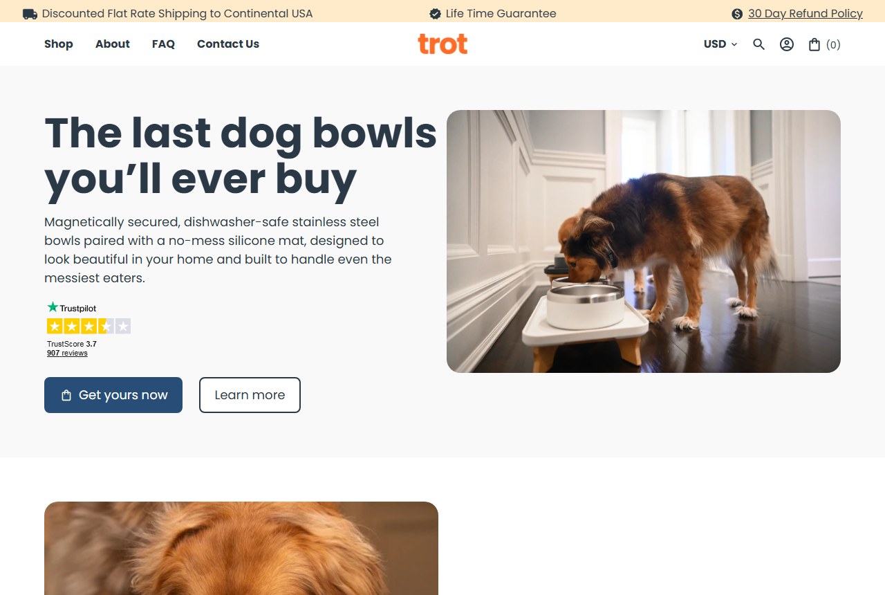 Trot Pets Review: Prices, Warranty and Health Claims